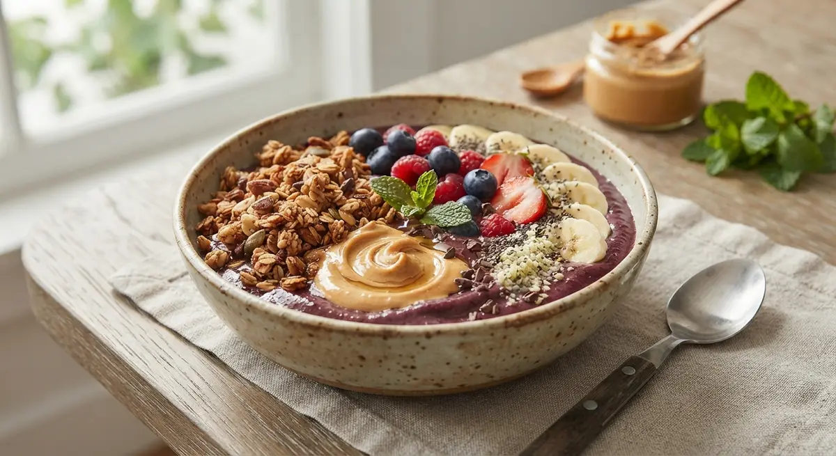 Gourmet Acai Bowl Granola Peanut Butter